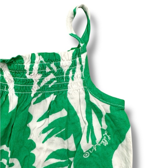 Lilly Pulitzer for Target | Tropical Smocked Jumpsuit (3T) 🌴 - Picture 3 of 6